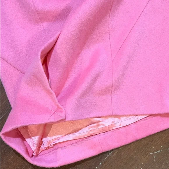 Pink Tartan Vibrant Pink Pencil Skirt - Picture 8 of 10
